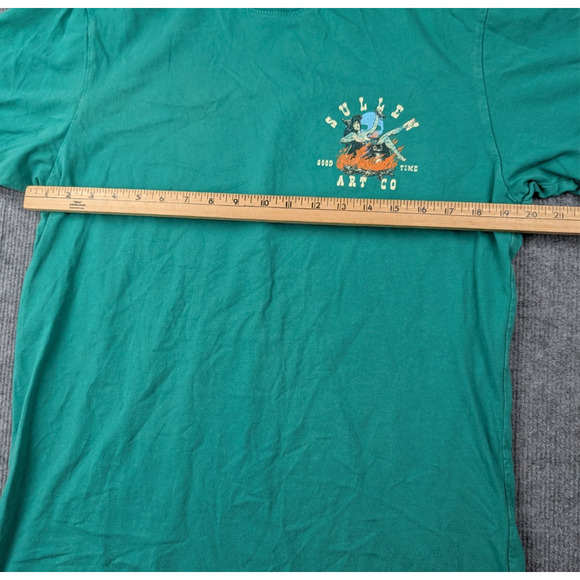 Sullen Art Collective Graphic Shirt Mens Large Witch Tattoo Art Cauldron Girl - Picture 7 of 7